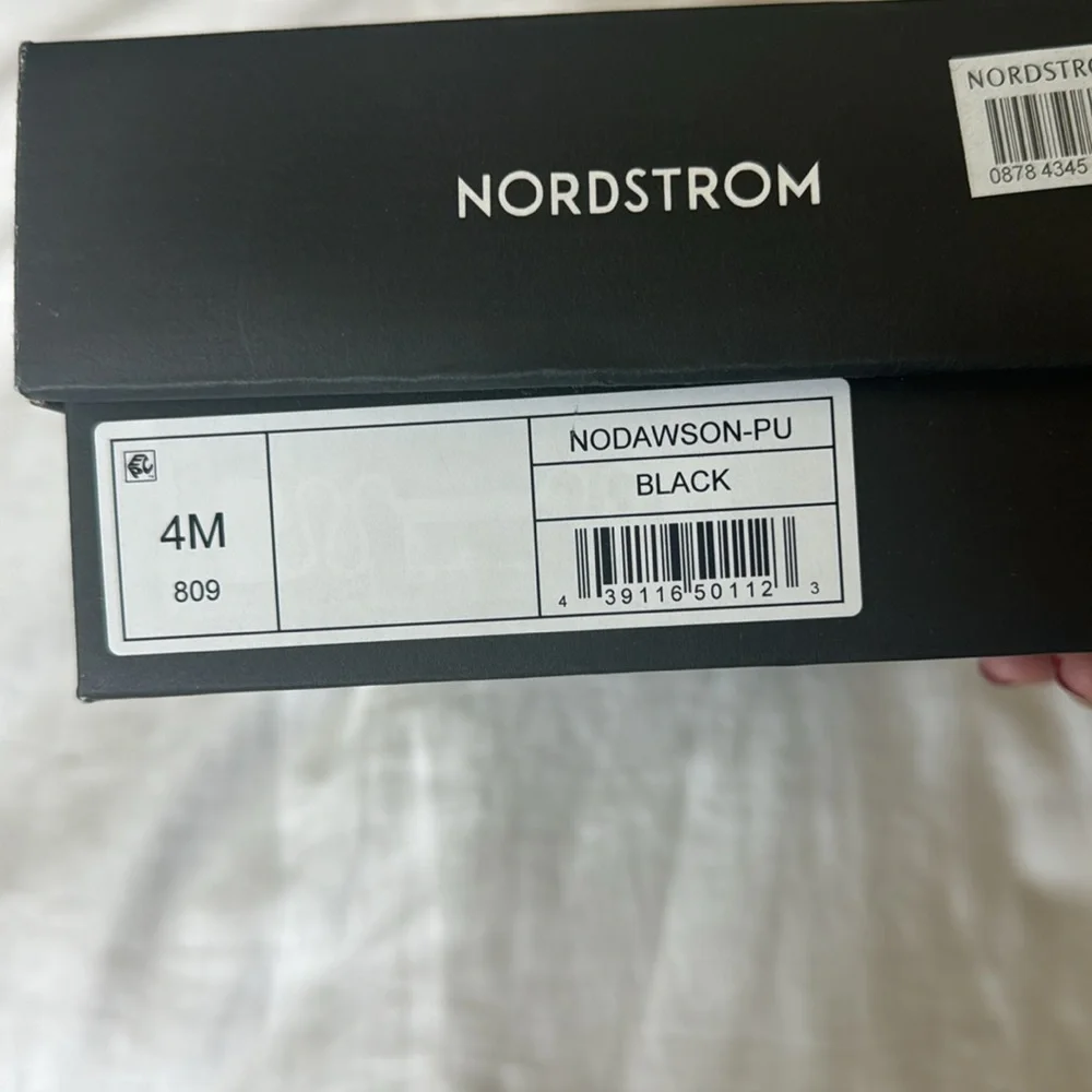 Nordstrom Kids Black Dress Shoes